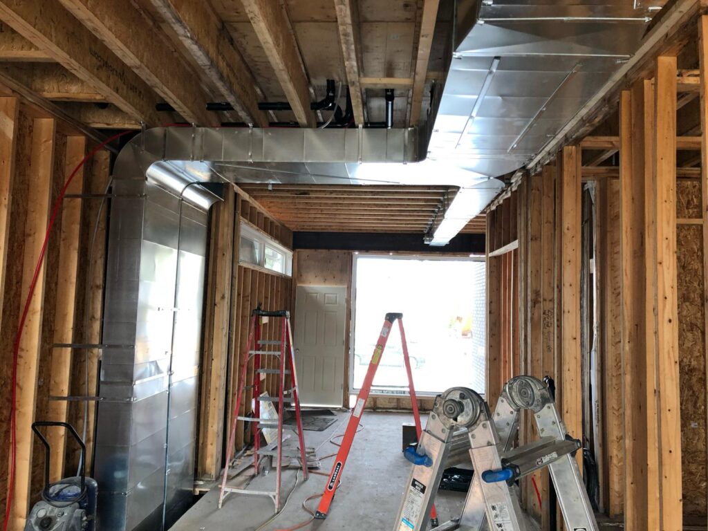 Ductless heat pump installation — project 2