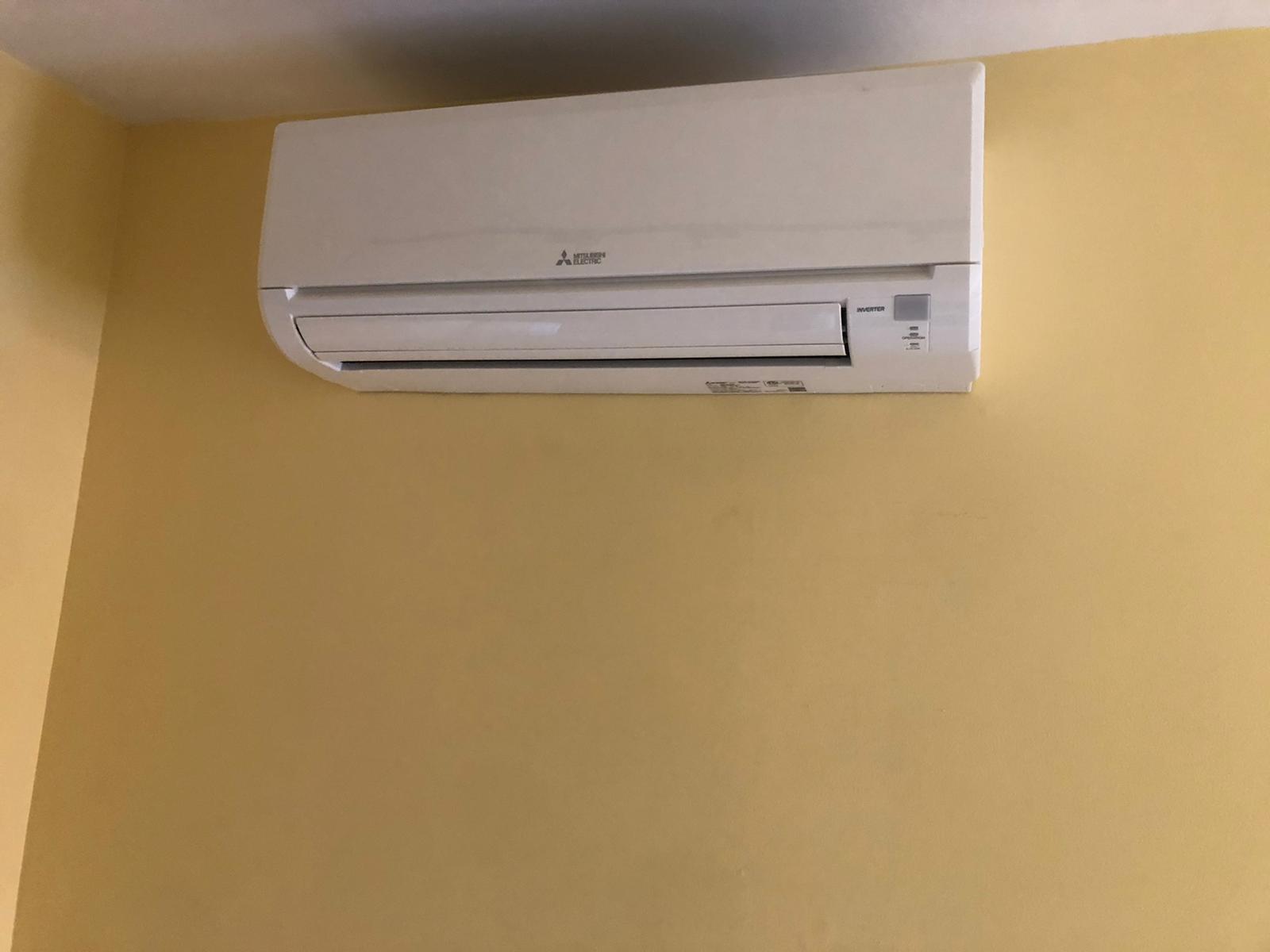Ductless heat pump installation — project 3