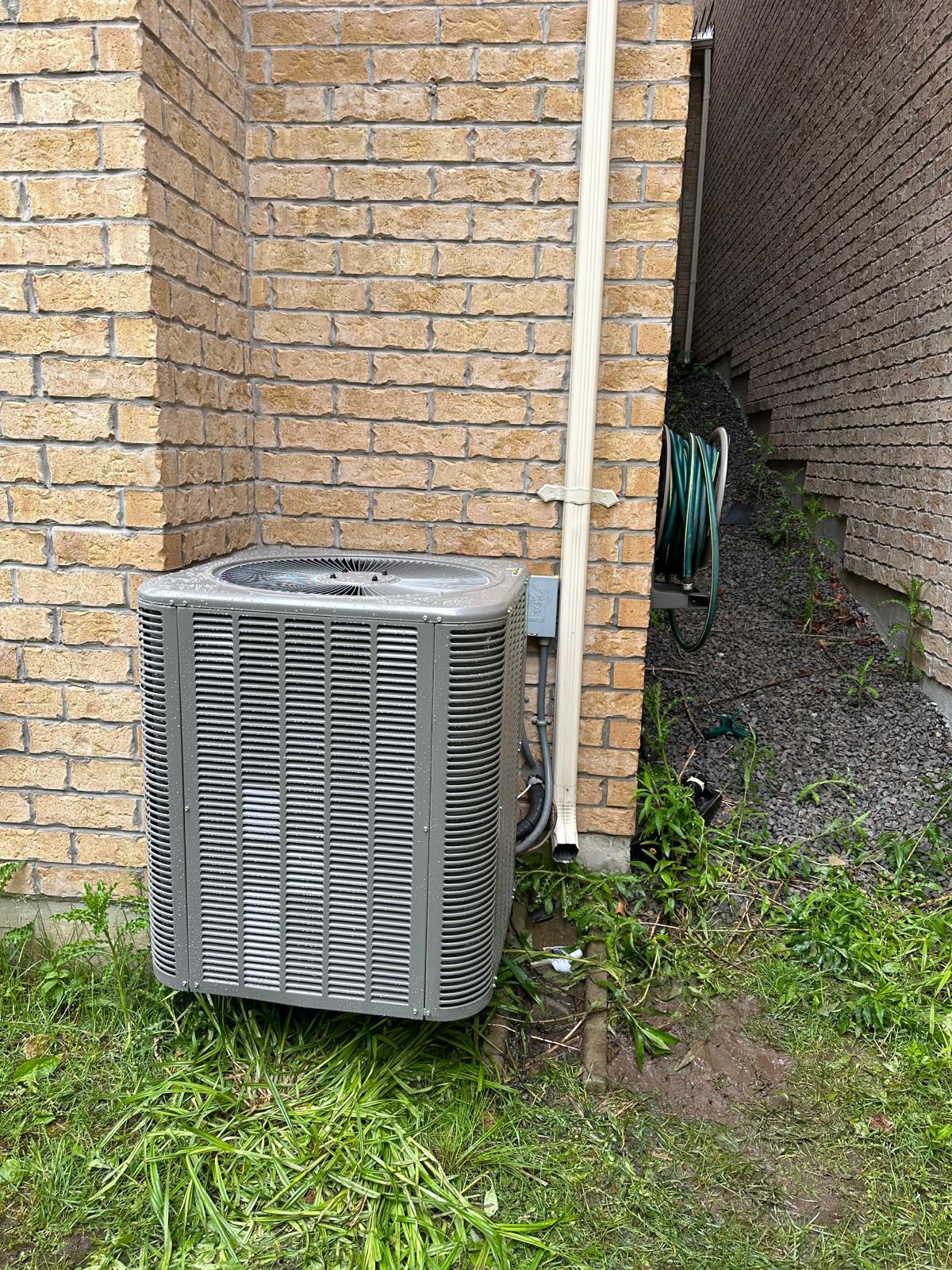 Ductless heat pump installation — project 22