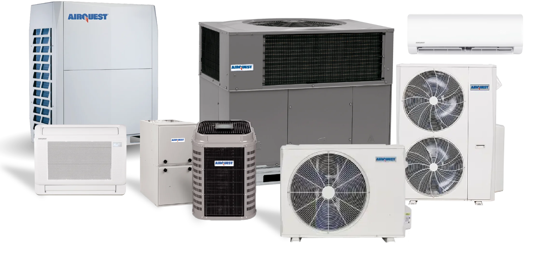 AirQuest multi-zone ductless system