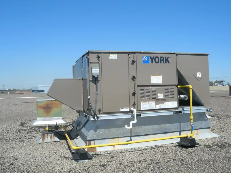 York commercial rooftop unit